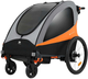 Przyczepka rowerowa KinderKraft 3 w 1 Nava Orange (KSNAVA00ORA0000) (5902533926978) - obraz 3