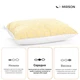 Пуховая подушка MirSon №1801 Bio-Beige 90% пух средняя 50х70 см (2200003011784) - изображение 14
