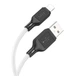 Кабель USB Hoco X90 Lightning 2.4A Колір Білий - изображение 1