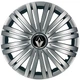 Автомобильные колпаки на колеса RENAULT R15 №339 SJS серебристые комплект 4шт TR0056225 - изображение 1