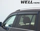 Дефлектори вікон вітровики Volkswagen Atlas 19- з чорним молдингом нерж WELLVISORS Фольксваген Атлас WT0038326 - зображення 3