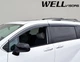 Дефлектори вікон вітровики Toyota Sienna 21- з хром молдингом нерж WELLVISORS Тойота Сієна WT0038761 - зображення 7