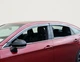 Дефлекторы окон ветровики Toyota Avalon 19-20 с хром молдингом нерж WELLVISORS Тойота Авалон WT0038331 - изображение 2