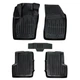Автомобильные коврики в салон на Fiat 500X EYELET 14- 5шт черные Sova-PL Фиат 500X TR027541 - изображение 1