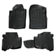 Автомобильные коврики в салон на Toyota Prado 90 3d UNV03 96-02 4шт черные Sova-PL Тойота Прадо 90 TR02900 - изображение 1