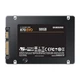 Внутренний SSD накопитель Samsung 870 EVO 500 GB (MZ-77E500BW) - изображение 4