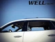 Дефлектори вікон вітровики Acura MDX 14-20 з хром молдингом нерж WELLVISORS Акура МДХ WT0038614 - зображення 2