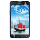 Антишпион приватная плёнка гидрогелевая для смартфона LG L80 противоударная прозрачная - изображение 1