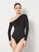 Боди-блуза женская H&M 1198932 S Черная (2000001632147) - изображение 1