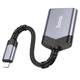 Адаптер перехідник Hoco UA25 2в1 card reader Lightning сірий - зображення 1