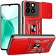Чехол с защитой камеры 3DGuard ZTE Blade A35 Red (40431-2D) - изображение 1