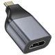 Адаптер переходник Hoco UA33, Type-C to HDTV, metal grey - изображение 3