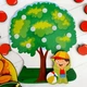 Деревянная игра Деревья Времена года на липучках - изображение 3