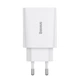 Зарядное устройство Baseus Type-C 20W PD/QC Speed Mini Charger White (CCFS-SN02) - изображение 5