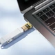 Адаптер перехідник Hoco UA36C, USB to Type-C, gold - зображення 4