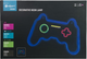 Dekoracyjny neon LED DPM Gamepad 41 x 27.5 cm (5906881229293) - obraz 6