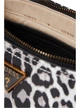Женская сумка на плечо GUESS Little Bay Shoulder Bag Black / White leopard (46255) - изображение 3