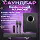 Саундбар Samtronic SM5100 трансформер 150 Вт с микрофонами, Черный - изображение 8