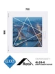 700*900, окно металлопластиковое, Veka WHS72 / Roto / 4i-24-4, левое открывание, VEKA - изображение 1