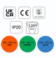 Професійна світлодіодна стрічка MW Lighting RGB 14.4 Вт/м 12В 60LED IP20 5м (5902135158098) - зображення 4