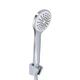 Змішувач для ванни Latwa 006, White (k35) з душовим гарнітуром LDLAT006WHI45424 Lidz - зображення 5