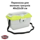 Переноска Trixie для гризунів Mini-Capri до 2 кг пластик 40х22х30 см - изображение 1