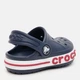 Детские кроксы-сабо для мальчика Crocs Bayaband Clog T Navy 207018-410 19-20 (C4) Navy (191448741089) - изображение 4