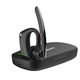 Bluetooth гарнитура LOQUI G10 с шумоподавлением, Multipoint, 25 часов работы, черная - изображение 4