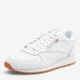 Мужские кроссовки кожаные Reebok Classic Leather 100008491 5905588398639 45 (11.5US) 29.5 см Белые (5905588398707) - изображение 2