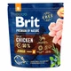 Корм Brit Premium Dog Junior M сухой с курицей для щенков и молодых собак средних пород 1 кг - изображение 1