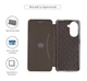 Чехол-книжка для Xiaomi Redmi A5 4G (GL) Poco C71 4G, G-Case, Черный, кожаный чехол-книга из экокожи (PU) и TPU, с магнитом, с подставкой и вместительным кардхолдером, противоударный, защита всего корпуса, ArmorStandart (ARM84708) - изображение 3