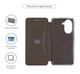 Чохол-книжка для Xiaomi Redmi A5 4G (GL) Poco C71 4G, G-Case, Зелений, шкіряний чохол-книга з екошкіри (PU) і TPU, з магнітом, з підставкою і містким кардхолдером, протиударний, захист всього корпусу, ArmorStandart (ARM84885) - зображення 3