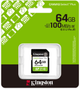 Kingston SDXC 64GB Canvas Select Plus Class 10 UHS-I U1 V10 (SDS3/64GB) - obraz 3