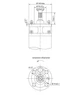 Насос відцентровий свердловинний DONGYIN 6SP60-16 380В 30кВт H 224(125)м Q 1300(1000)л/хв Ø145мм +пульт (з 3х частин) (7777733) - зображення 3