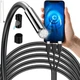 Эндоскоп смотровая камера Bigstren 23020 2м Full HD для телефона Android iOS с насадками - изображение 1
