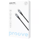 Кабель для зарядки Proove WireX Pro, Type-C to Type-C, 100W, длина 1,5 м, Черный (CCWX11002201) - изображение 2