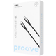 Кабель для зарядки Proove WireX Pro, Type-C to Type-C, 60W, длина 2 м, Черный (CCWX60002221) - изображение 2