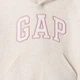 Детское теплое худи для девочки Gap 498330116 68 см Бежевое (1159839712) - изображение 2
