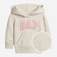 Детское теплое худи для девочки Gap 498330116 68 см Бежевое (1159839712) - изображение 3
