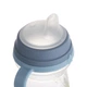 Кружка тренировочная с силиконовым носиком FirstCup 150 мл BONJOUR PARIS Canpol babies Голубая (5901691869950) - изображение 3