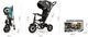 Триколісний велосипед Qplay Rito Air Gel Rubber Black (0686268624600) - зображення 5