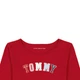 Подростковый лонгслив для девочки Tommy Hilfiger 606190406 140 см Красный (1159839465) - изображение 2