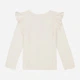 Подростковый лонгслив для девочки Tommy Hilfiger 617996622 158 см Белый (1159839461) - изображение 2