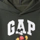 Підлітковий спортивний костюм (худі + штани) для дівчинки Gap 632310928 140 см Зелений (1159839619) - зображення 4