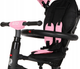 Rowerek trójkołowy Qplay Rito Eva Pink (5061047480069) - obraz 3