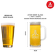 Kufel do piwa Thumbs Up! Atari 1 pint 600 ml (5060820074860) - obraz 4
