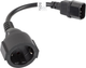 Adapter Lanberg C14 - Schuko 0.2 m Black (CA-C14E-10CC-0018-BK) - obraz 2