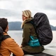 Чохол для рюкзака Naturehike NH19PJ041 L нейлон TPU водонепроникний 2000 мм Black - зображення 5