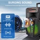Портативная беспроводная колонка Sing-e ZQS15112 RGB с 2 микрофонами 15" 20000W PMPO 2500mAh Черный 57803 - изображение 10
