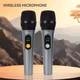 Портативная беспроводная колонка Sing-e ZQS V100 Karaoke с 2-мя микрофонами 60W, 4000mAh Черный 57223 - изображение 9